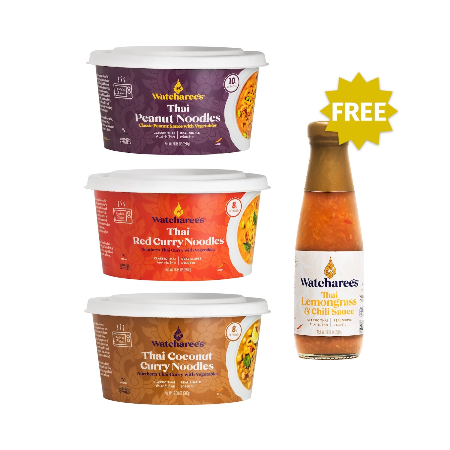 Thai Noodle Bundle + Free Lemongrass Sauce