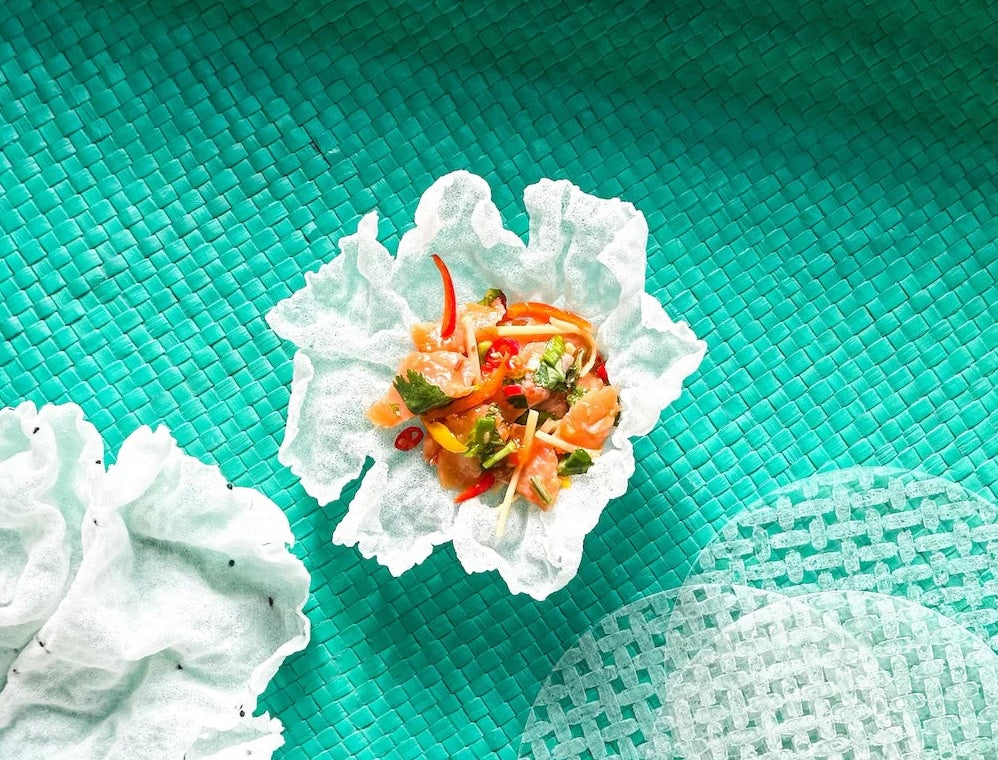 Crispy Rice Paper Bowl