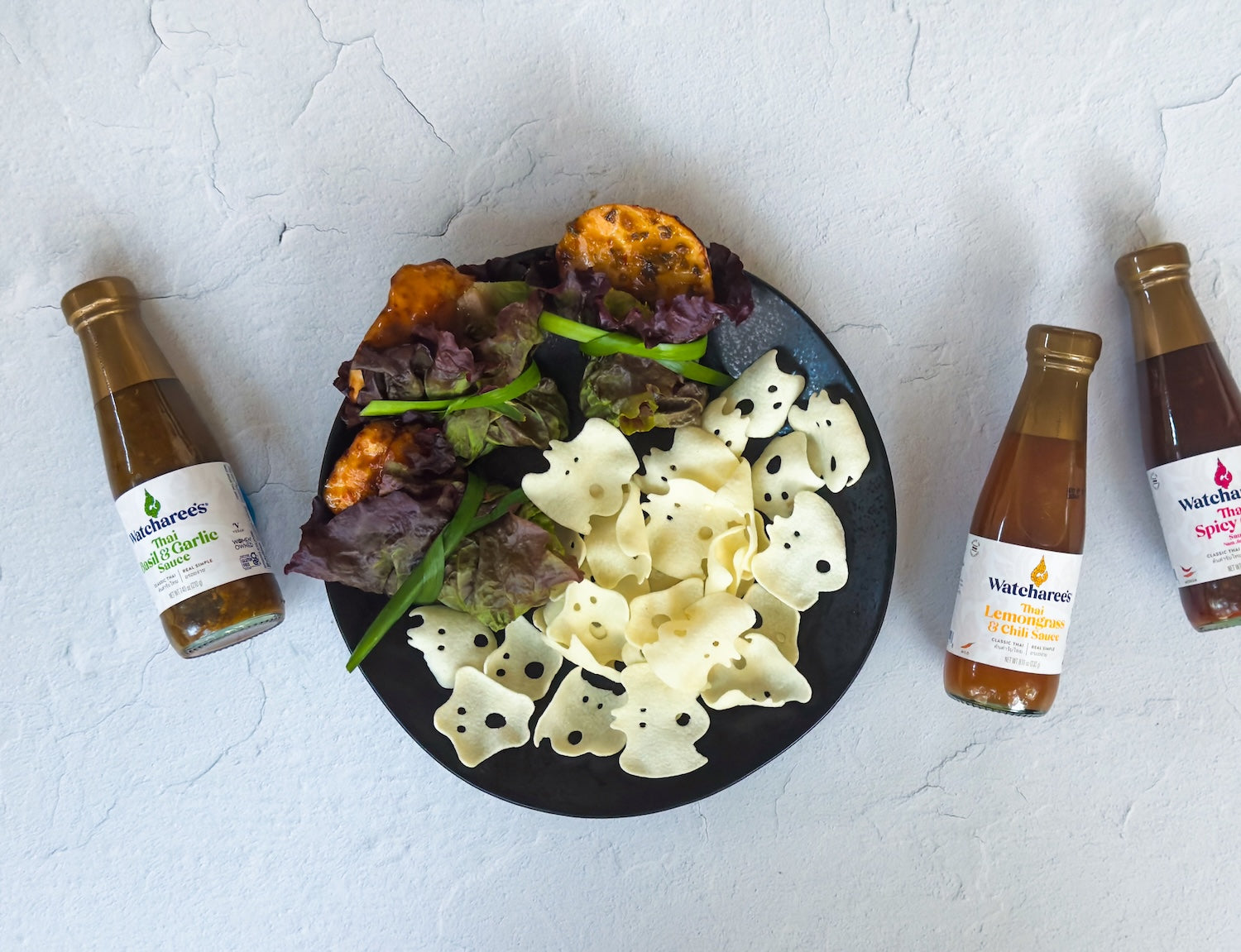 Quick & Easy Thai Chili Chicken Lettuce Wraps