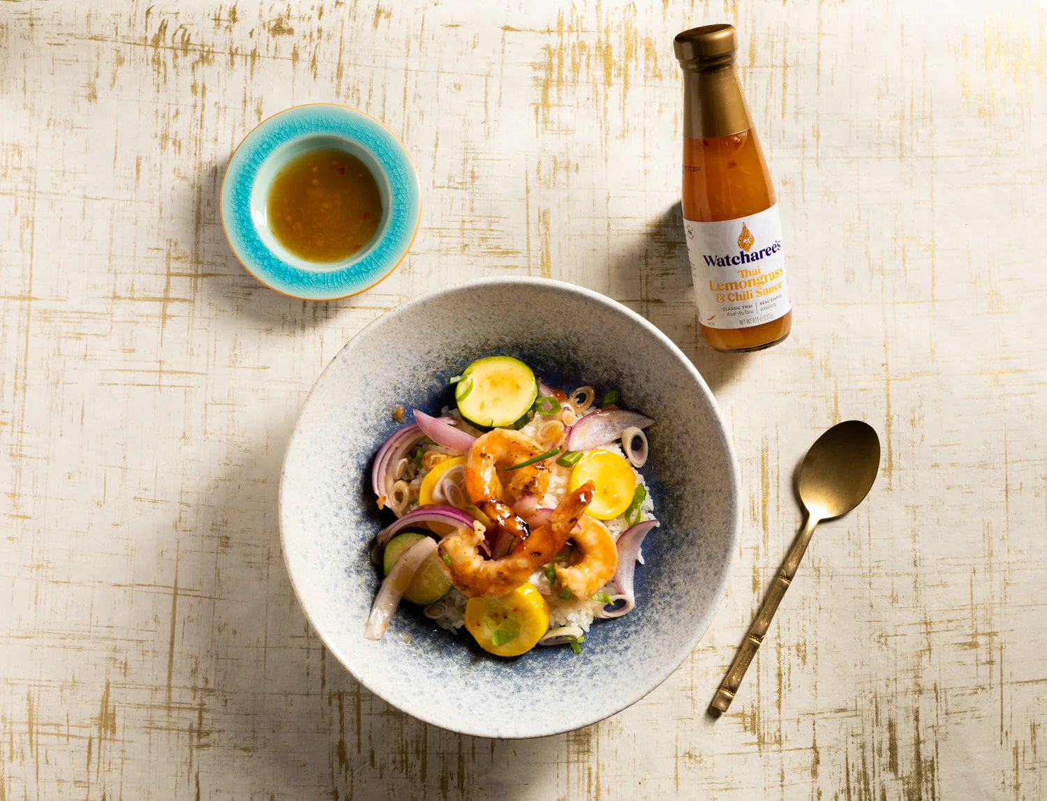 Grilled Shrimp with Lemongrass Chili Sauce