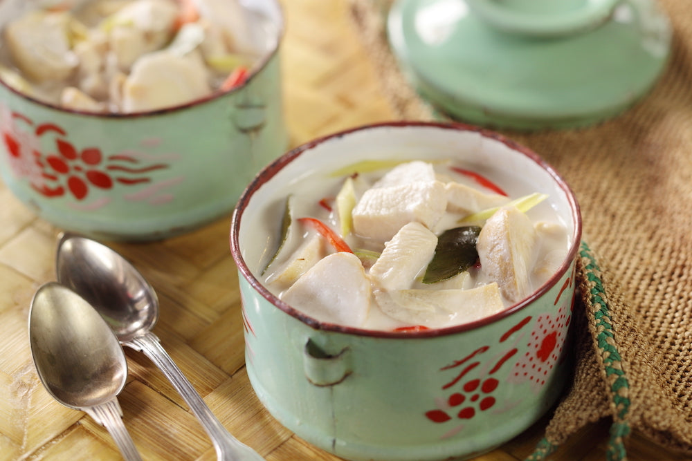 Thai Galangal Chicken Soup (Tom Kha Kai)