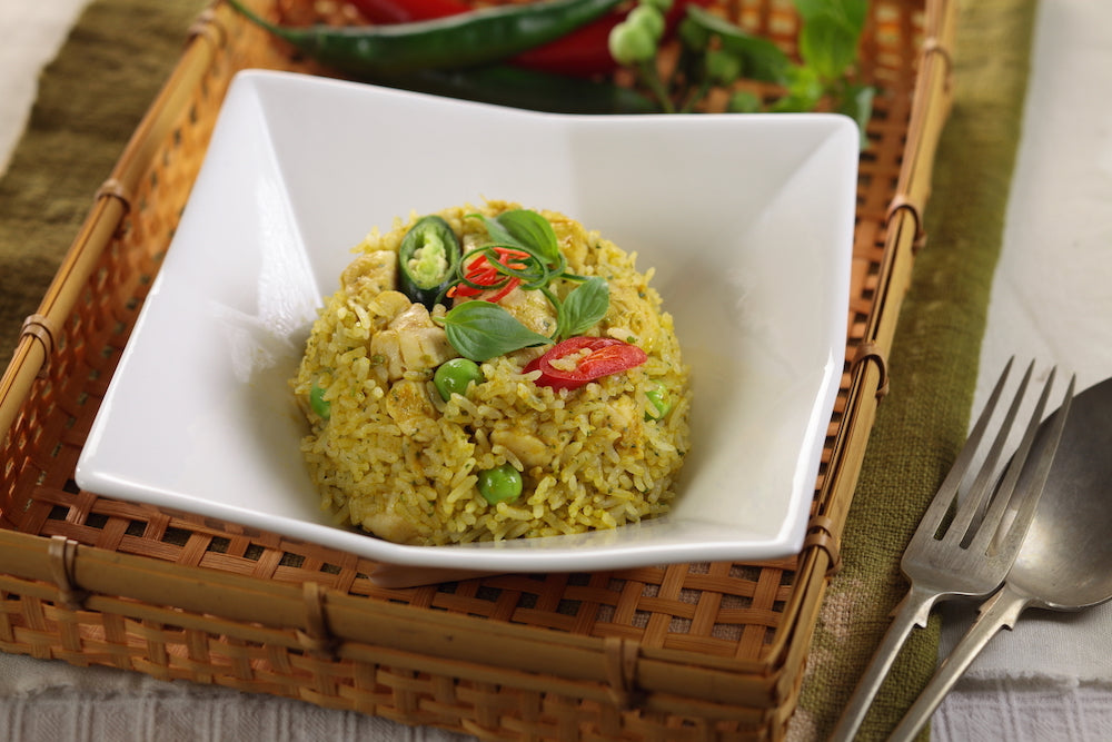 Thai Green Curry Sauce Fried Rice