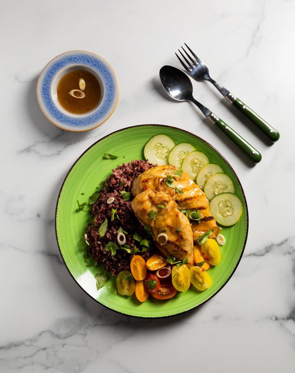 Grilled Chicken with Lemongrass Chili Sauce