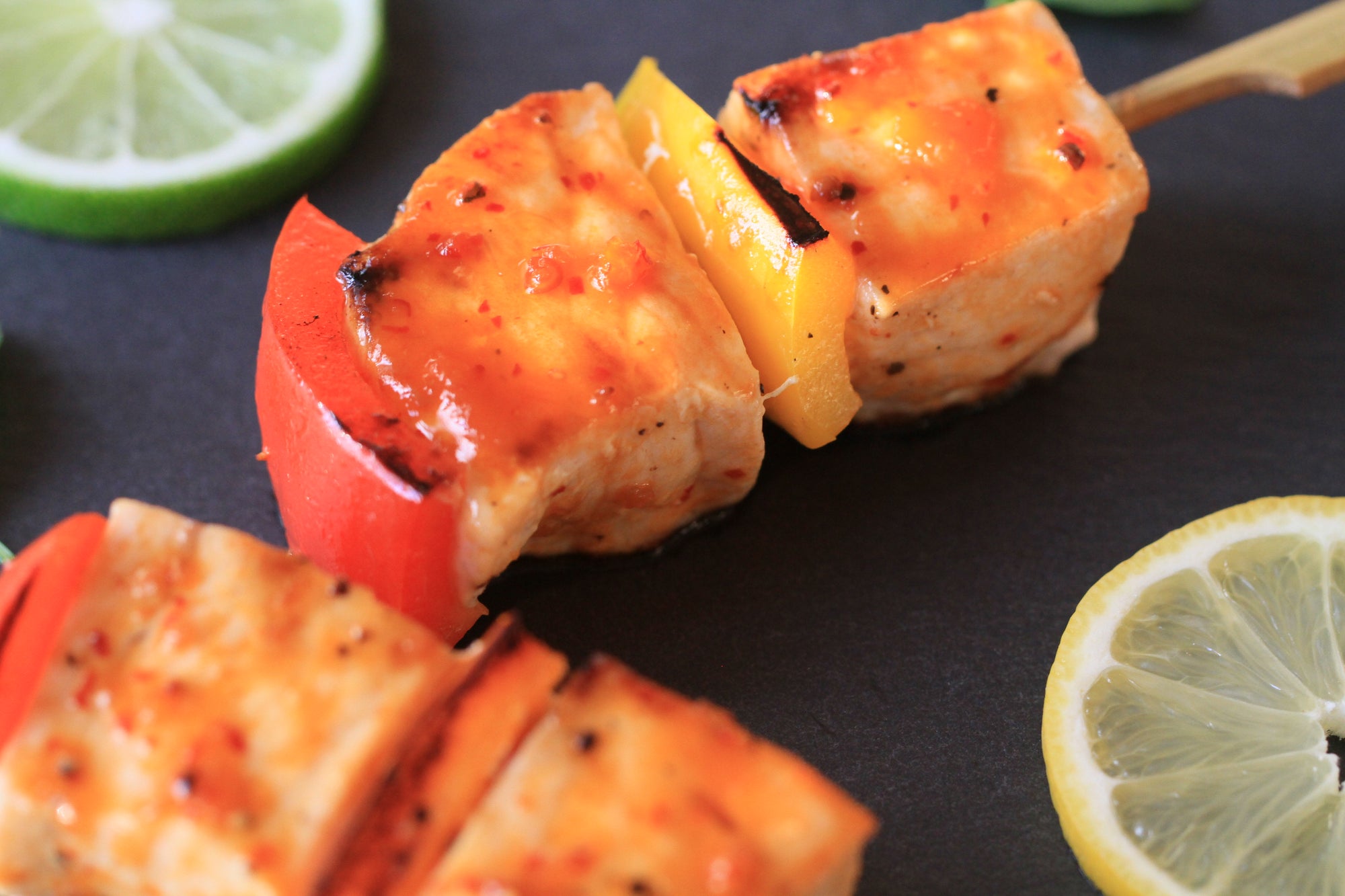 Swordfish Kabobs with Pad Thai Sauce