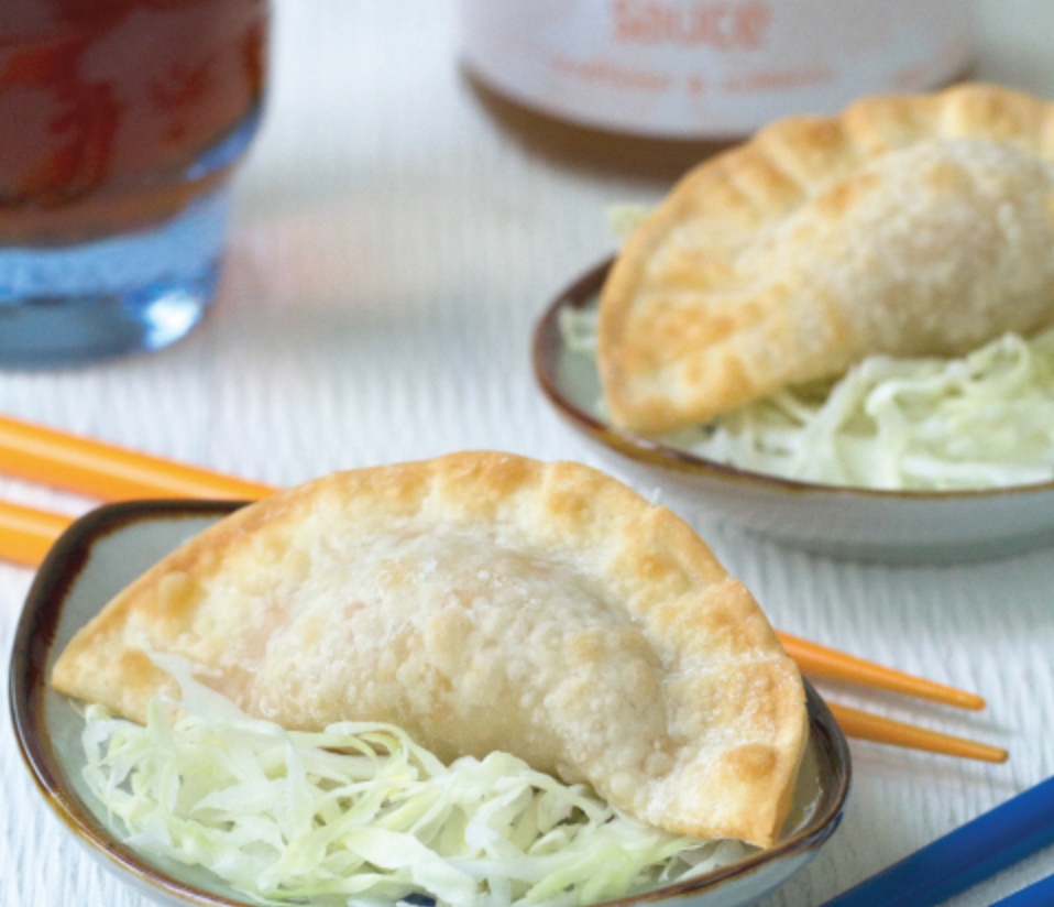 Crispy Thai Massaman Turkey Dumplings