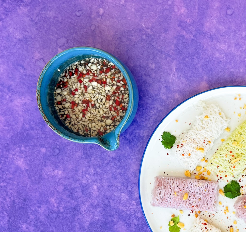Vietnamese Dipping Sauce (Nuoc Cham) with Thai Twist