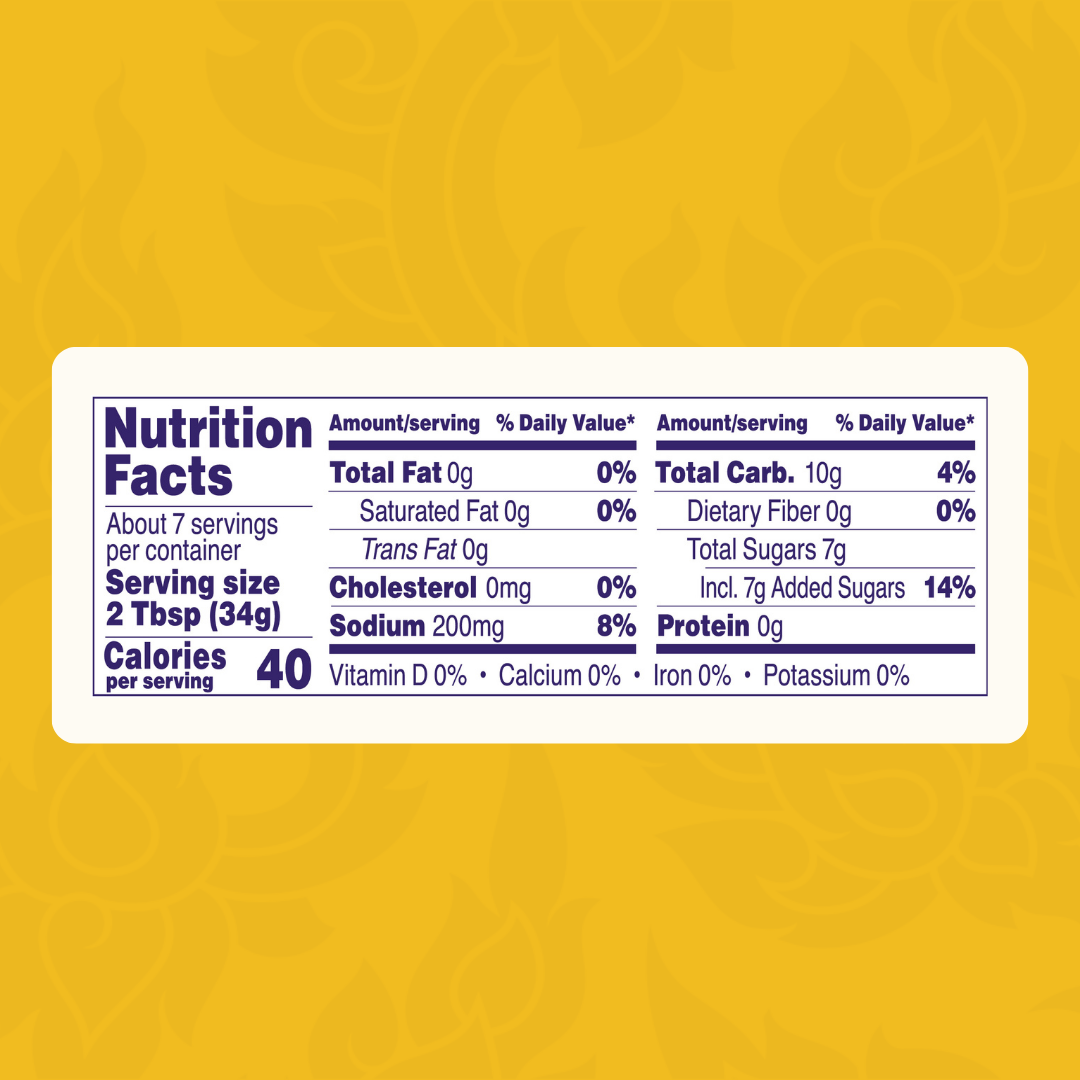 Lemongrass & Chili Sauce