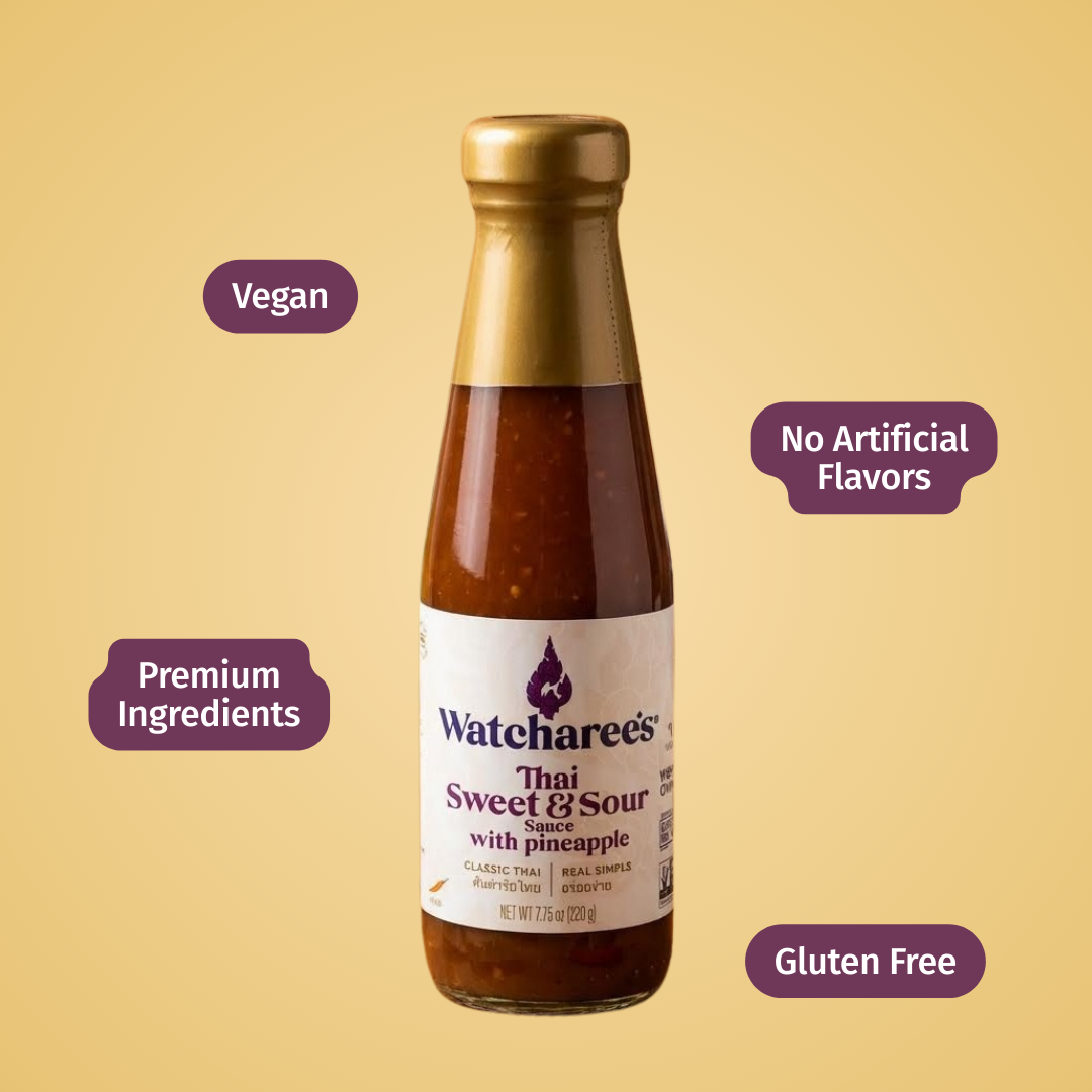 plant based sweet and sour sauce Thai Sweet & Sour Sauce (Pad Priew Wan) – Tamarind & Pineapple